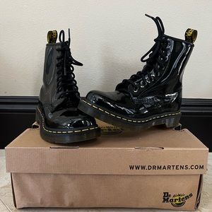 Dr. Martens Black Boots (Size 5)